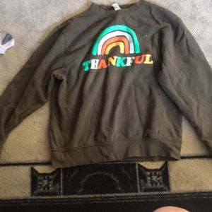 Thankful sweat shirt